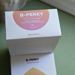THREE Jars MAELYS B-PERKY Lift & Firm Boob Mask for $50 White and Pink